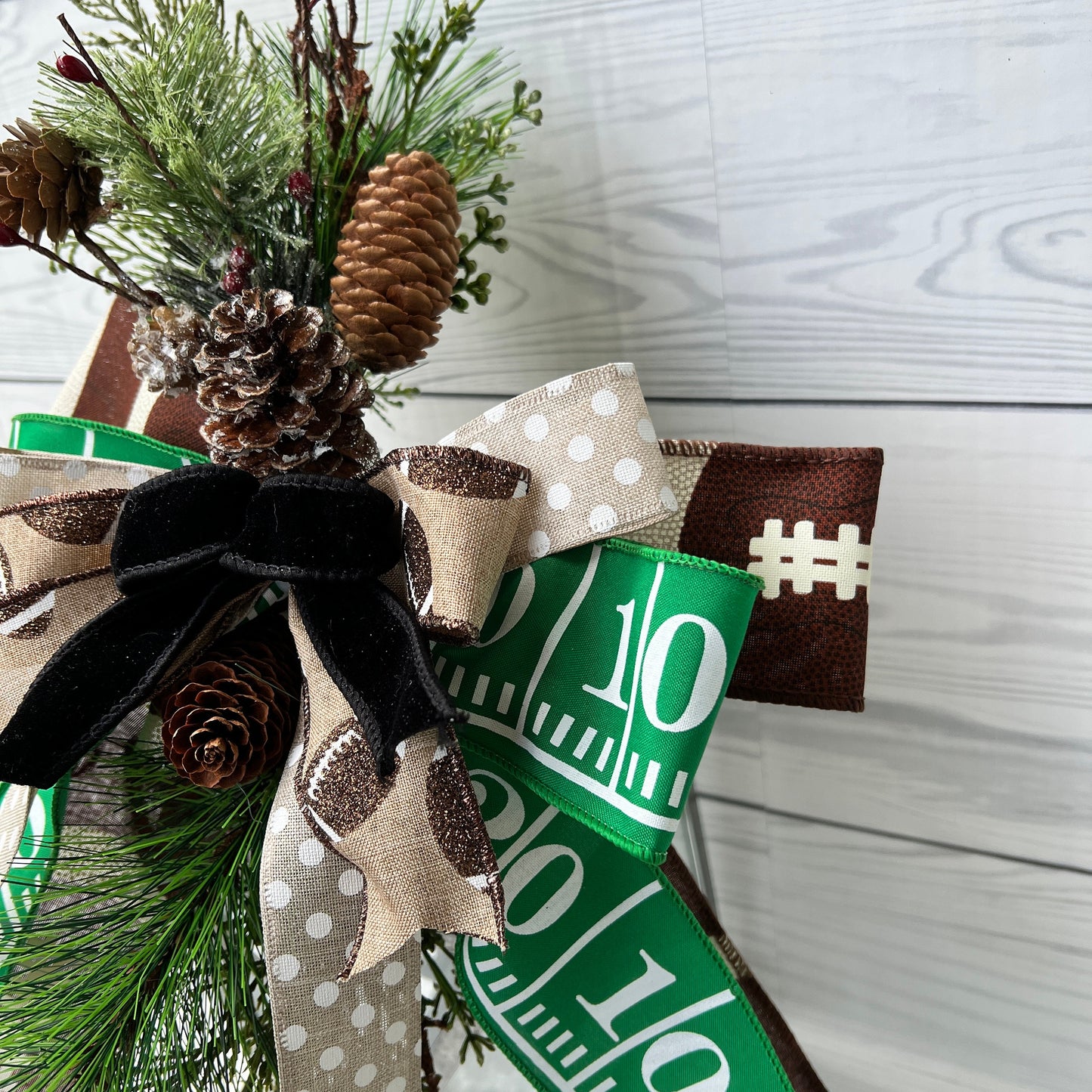 Football Season Game Day Winter Lantern Swag π