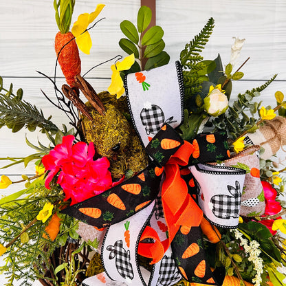 Carrot Patch Spring Wreath