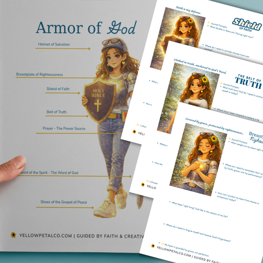 Armor of God Bible Study Journal | Ephesians 6 Printable Reflection Guide
