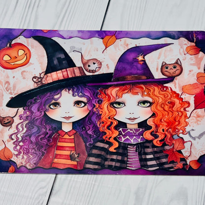 🧙‍♀️🕷️ Witch Wreath Kit – Spooky & Whimsical Halloween DIY Kit! 🕷️🧙‍♀️