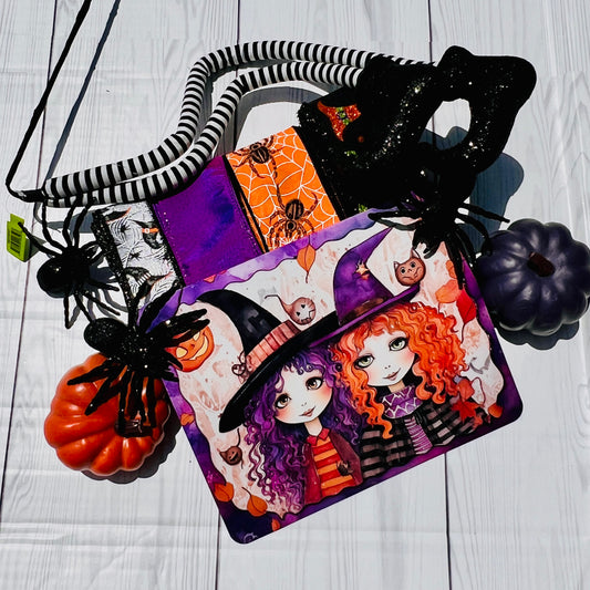 🧙‍♀️🕷️ Witch Wreath Kit – Spooky & Whimsical Halloween DIY Kit! 🕷️🧙‍♀️