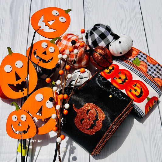 🎃👀 Googly Eyed Fun Pumpkin Kit – Whimsical Halloween & Fall DIY Kit! 👀🎃