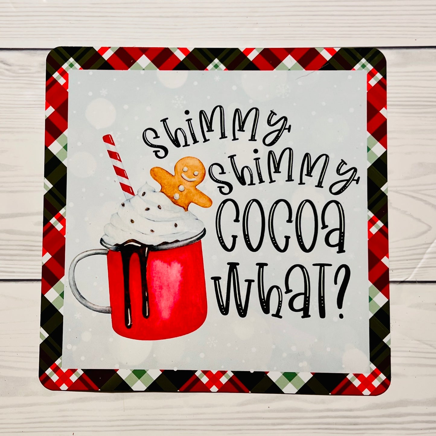 Shimmy Shimmy Cocoa What? Wreath & Centerpiece Kit – DIY Gingerbread & Hot Cocoa Craft