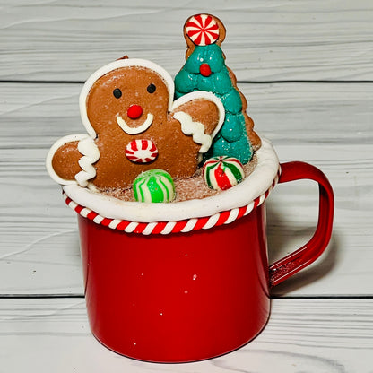 Shimmy Shimmy Cocoa What? Wreath & Centerpiece Kit – DIY Gingerbread & Hot Cocoa Craft