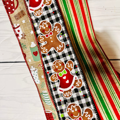 Shimmy Shimmy Cocoa What? Wreath & Centerpiece Kit – DIY Gingerbread & Hot Cocoa Craft