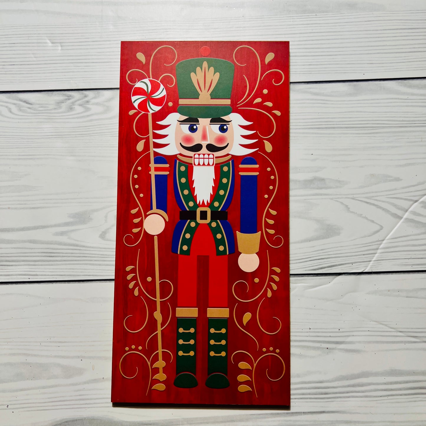 Nutcracker Christmas Wreath & Centerpiece Kit – DIY Holiday Craft