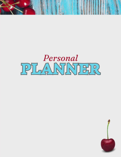 🍒 Cherry Red Planner - Organize Your Life with Vibrant Passion 🍒